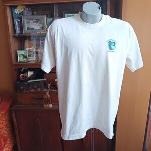XL Vintage T-shirt Single Stitch 90's Union Pacific Engineering Services Trashed